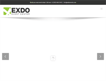 Tablet Screenshot of exdoevents.com